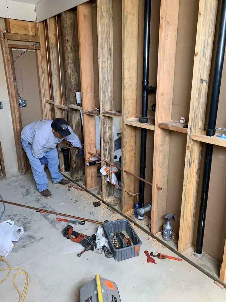 Commercial rough-in plumbing for Gas Line Repair in Gainesville